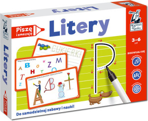 Litery. Piszę i zmazuję. Kapitan Nauka