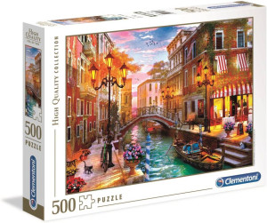 Puzzle 500. High Quality Collection. Zachód słońca nad Wenecją