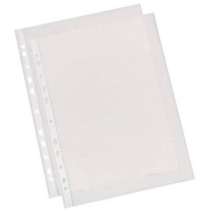 Esselte. Koszulki PP A4, Krystaliczne 40MIC 13089, 100 sztuk
