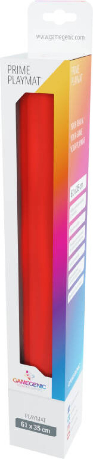 Gamegenic: Playmat Prime 2mm - Red