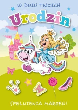 Karnet. Urodziny. GM-346