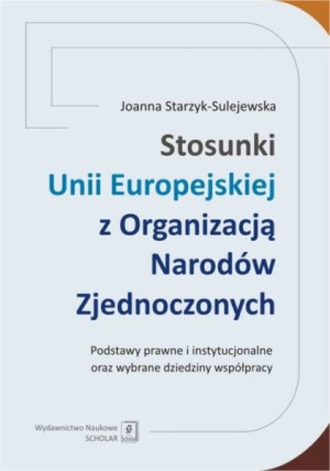 Stosunki Unii Europejskiej z Organizacją Narodów..