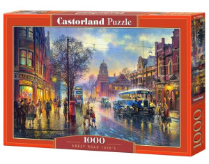 Puzzle 1000 Abbey Road 1930's CASTOR