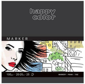 Blok do markerów ART 20x20 cm 25K, 100g