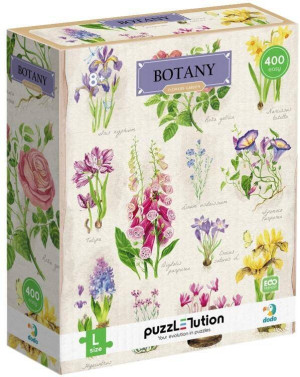 Puzzle Easy-L Botanika. Ogród kwiatowy