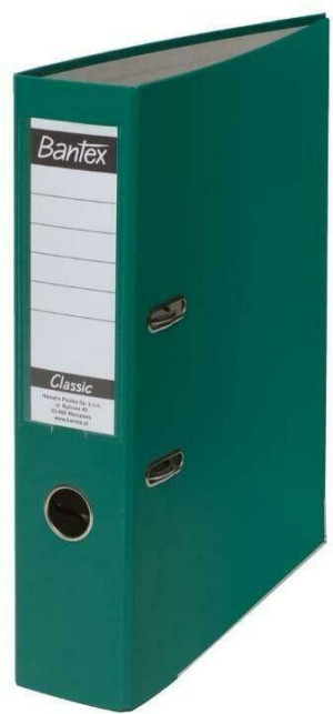 Bantex. Segregator A4. Budget 5cm, zielony
