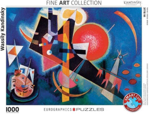 Puzzle 1000 Niebieski, Vassily Kandinsky