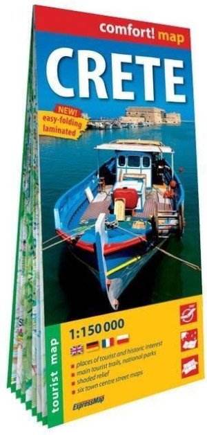 Crete (Kreta). Comfort!map 1: 150 000