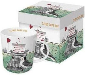 Kubek porcelanowy Love You 350ml