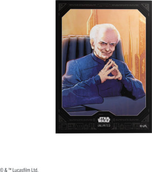 Gamegenic: Star Wars Unlimited Card Game - Premium Art Sleeves - Chancellor Palpatine