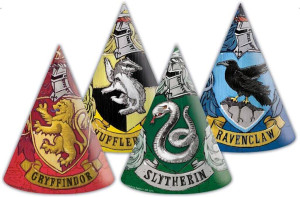 Czapeczki papierowe Harry Potter, mix