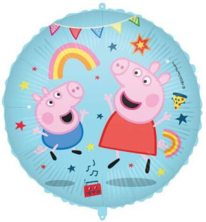 Balony foliowe 18". Peppa Pig. Messy Play