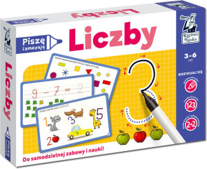 Liczby. Piszę i zmazuję. Kapitan Nauka