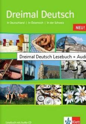 Dreimal Deutsch Neu. Lesebuch z płytą CD