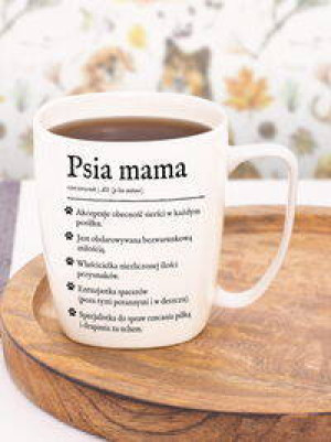 Kubek ceramiczny. Psia mama