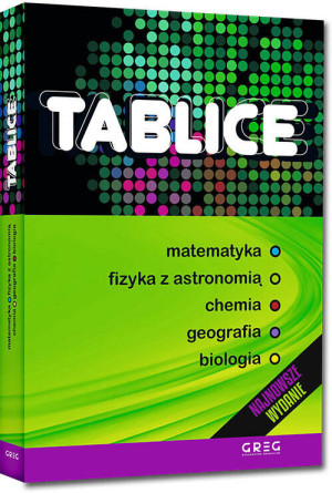 Tablice. Matematyka, fizyka z astronomią, chemia, geografia, biologia