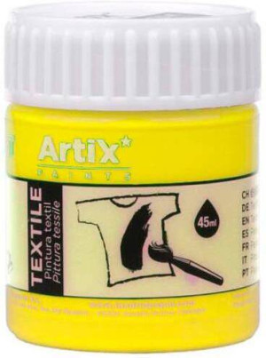 Farba do tkanin 45ml fluor żółta (6szt)