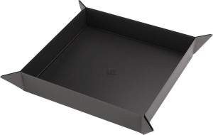 Gamegenic: Magnetic Dice Tray - Square - Black/Gray