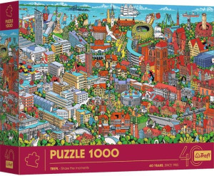 Puzzle 1000 Jubileusz Trójmiasto TREFL