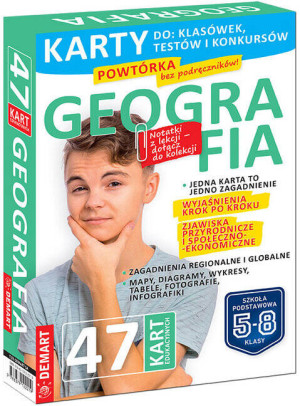 Geografia. Karty edukacyjne