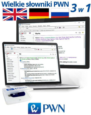Wielki multimedialny słownik PWN 3w1 angielski niemiecki rosyjski