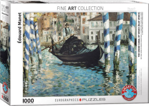 Puzzle 1000 The Grand Canal of Venice by Manet 6000-0828