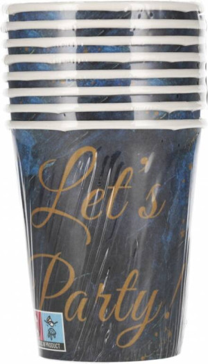 KUBEK PAP 250ML LET A PARTY PM OP