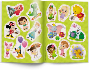 Kolorowanka z naklejkami. Disney Maluch