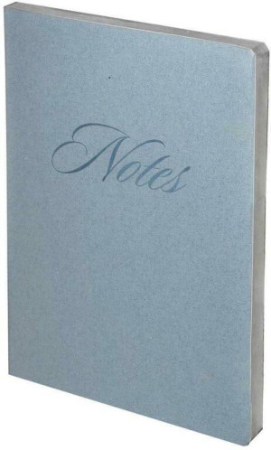 Notes A5 kratka. Aksaminty
