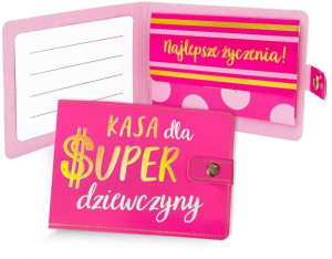 Portfelik Kasa dla super dziewczyny