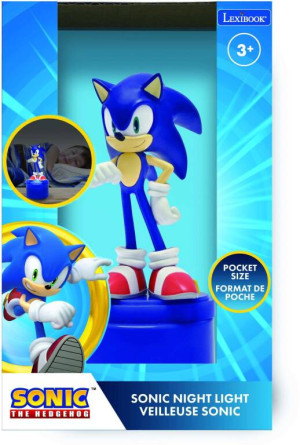 Lampka nocna 3D Sonic Lexibook NLJ01SN