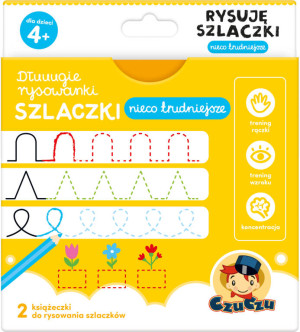 CzuCzu. Rysuję szlaczki nieco trudniejsze. Dłuuugie rysowanki