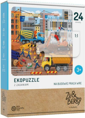 Ekopuzzle 24. Na budowie praca wre