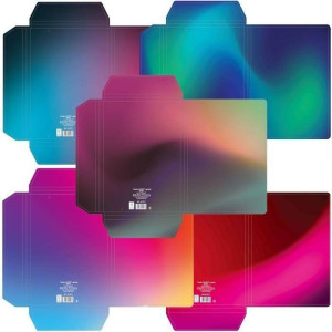 Teczka A4 z gumką Soft Ombre mix