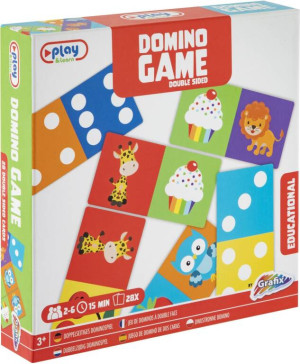 Gra Domino dwustronna 28 kart
