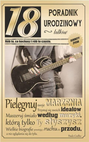 Kartka okolicznościowa. Urodziny 18