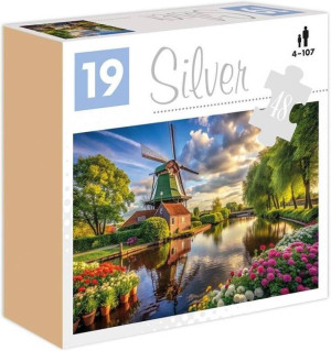 Puzzle 48 Wiatrak Silver ALEX