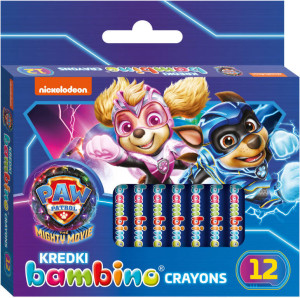 Bambino. Kredki Psi Patrol 12 kolorów