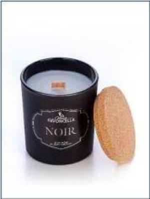 Świeczka sojowa Noir czarna 135g