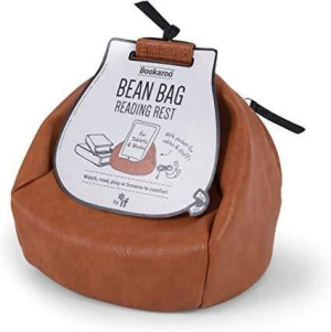 Bookaroo Bean Bag Pufa pod książkę/tablet brązowa
