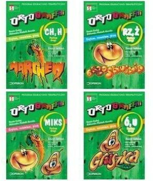 Ortograffiti z Bratkiem. Pakiet: Ćwiczenia CH-H. U-Ó. Poziom 2. Zeszyt ćwiczeń dla uczniów klasy 4-5 szkoły / RZ-Ż. Miks. Poziom 2. Zeszyt ćwiczeń dla uczniów klas 5-6 szkoły podstawowej. Czę