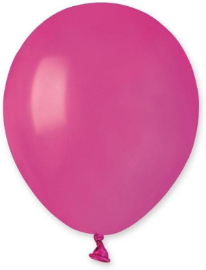 Balony Gemar pastel ciemnoróżowe