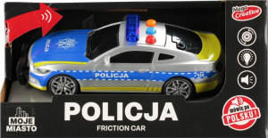 Auto Policja 21x11x8 Moje miasto