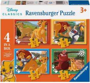 Puzzle 4w1 Król Lew