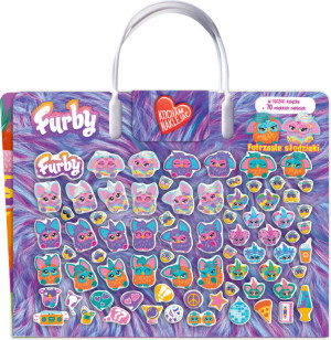 Furby. Kocham naklejać. Futrzaste słodziaki