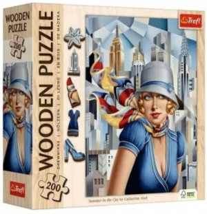 Puzzle drewniane 200 Lato w Mieście TREFL