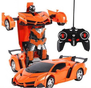 Robot Transformers zdalnie sterowany. Pomarańczowy