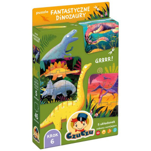 CzuCzu Puzzle. Fantastyczne dinozaury