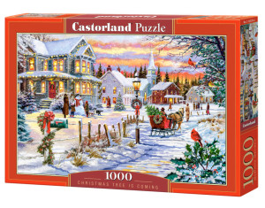 Puzzle 1000. Christmas Tree is Coming