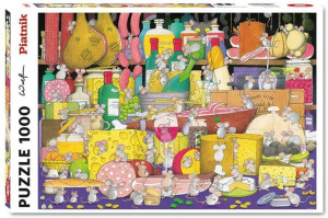 Puzzle 1000 - Myszy harcują PIATNIK